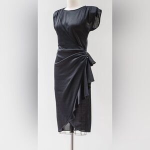 Nina Piccalino Dress, Vintage 80’s Excellent Condition, 13/14 size black